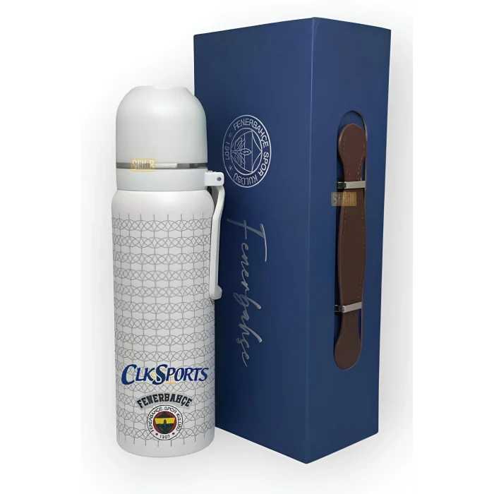 Fenerbahçe Okul-Sırt Çantası , Kalem Çantası - Lisanslı Bardaklı Kapak Çelik Termos Premium Set