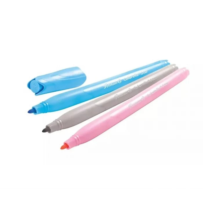 10 Renk Yıkanabilir Keçeli Kalem Pelikan Colorella Star