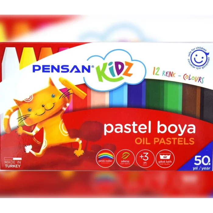 Pastel Boya 12 Renk