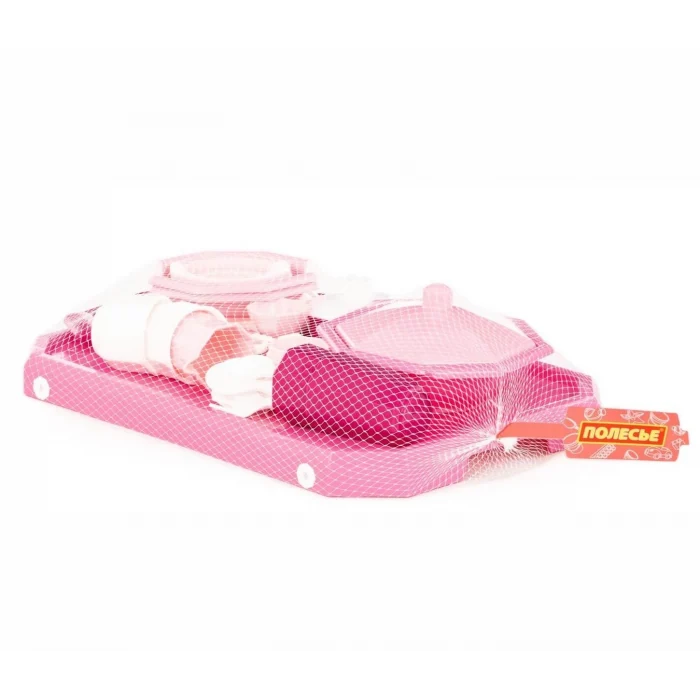 Retro Çocuk Yemek Seti Tepsili 29 Parça Filede