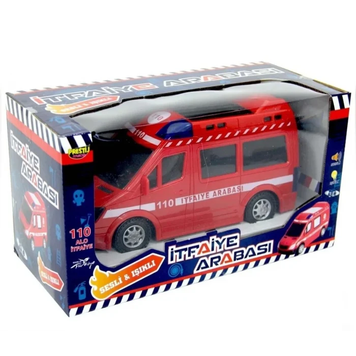 Işıklı Sesli Pilli Polis - Ambulans - İtfaiye Aracı