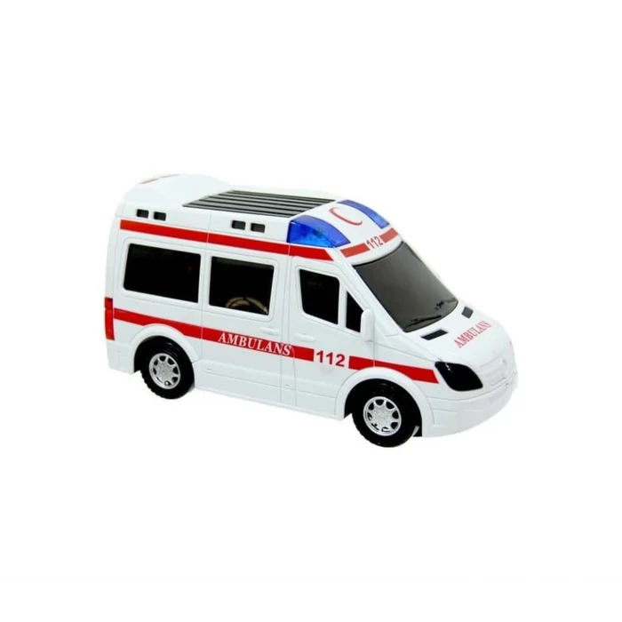 Işıklı Sesli Pilli Polis - Ambulans - İtfaiye Aracı