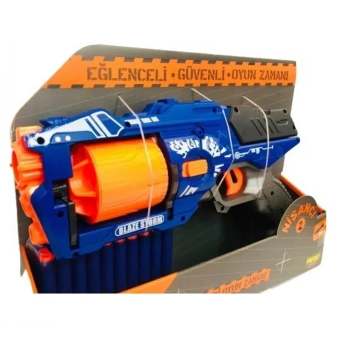 Yumuşak Dart Atan Tabanca 20 Dart