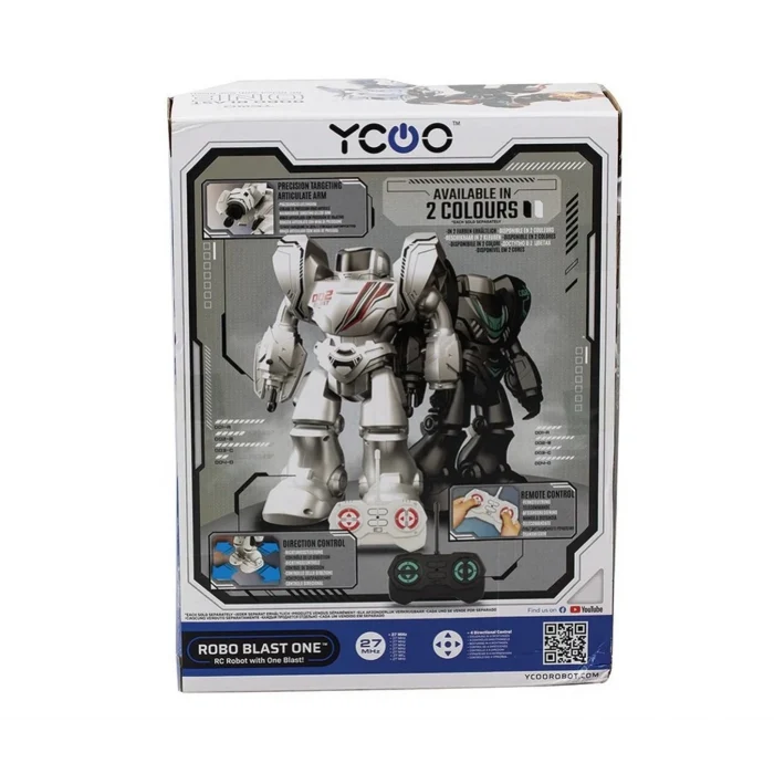Robot YCOO Robo Blast One Uzaktan Kumandalı Robot - Siyah