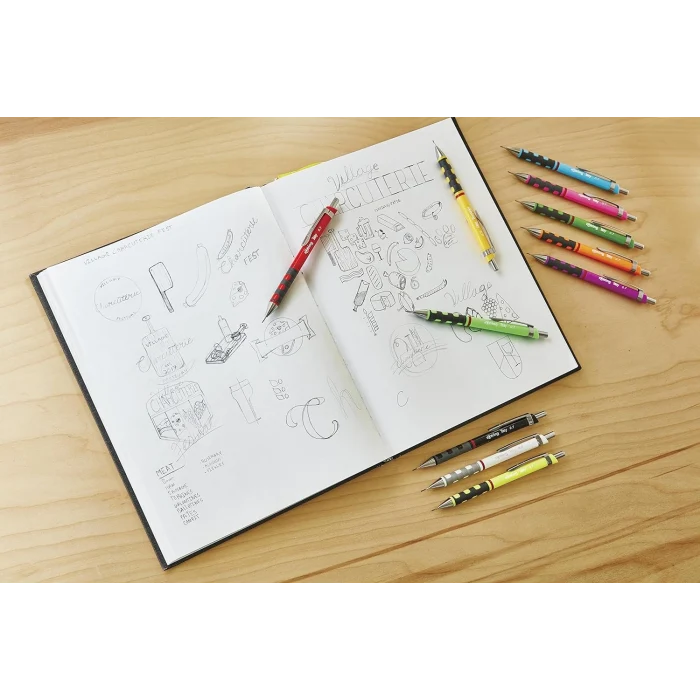 Rotring 0,7 Tikky Mekanik Kurşun Kalem-Uç-Silgi 3lü Set