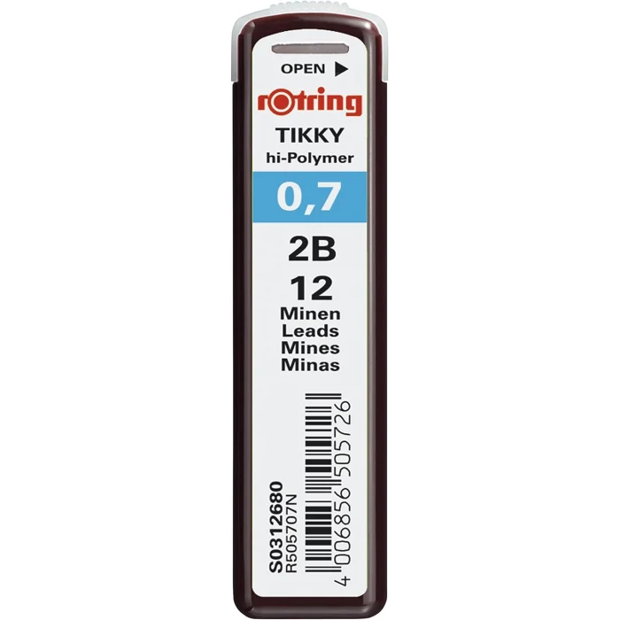 Rotring 0,7 Tikky Mekanik Kurşun Kalem-Uç-Silgi 3lü Set