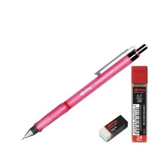 Rotring 0,7 Visuclick Versatil Kalem-Uç-Silgi 3’lü Okul Seti
