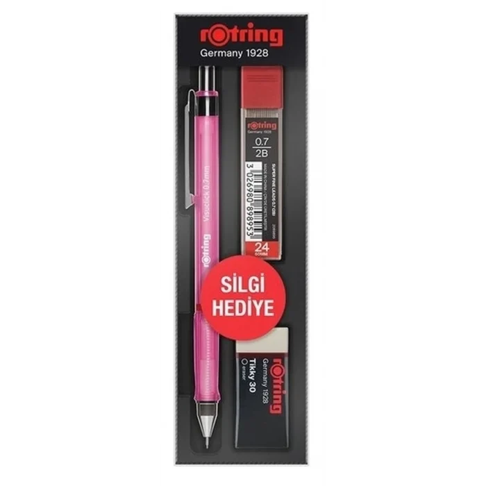 Rotring 0,7 Visuclick Versatil Kalem-Uç-Silgi 3’lü Okul Seti