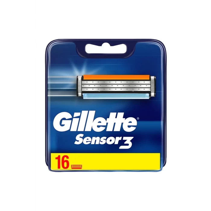 Gillette Sensor 3 Makine,18li Yedek Tıraş Bıçağı , Tıraş Köpüğü , Erkek Deodorant , Seyahat Çantası