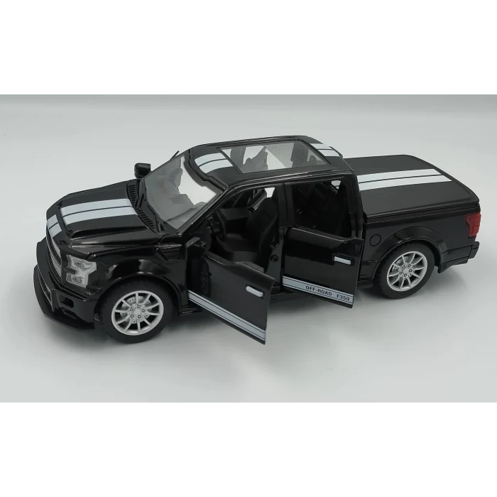 Sesli Ve Işıklı Arazi Metal Pikap Çek Bırak 1:22