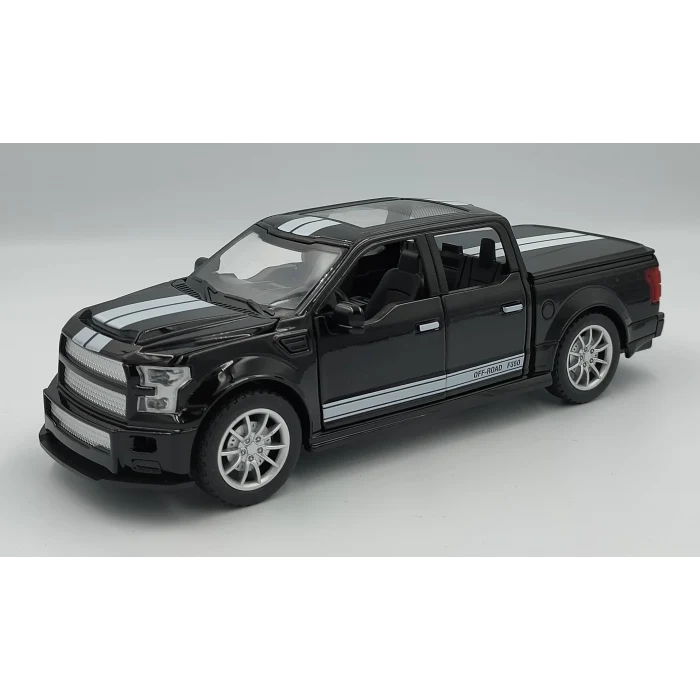 Sesli Ve Işıklı Arazi Metal Pikap Çek Bırak 1:22