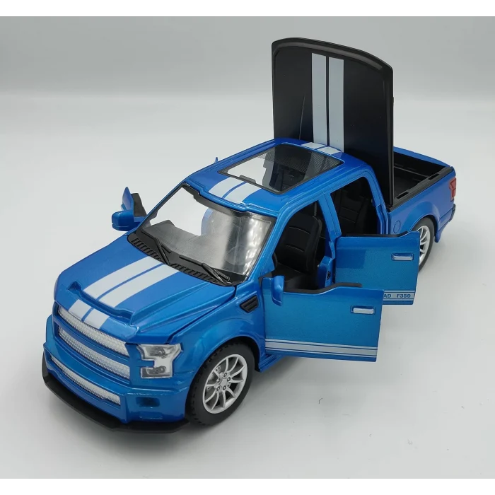 Sesli Ve Işıklı Arazi Metal Pikap Çek Bırak 1:22