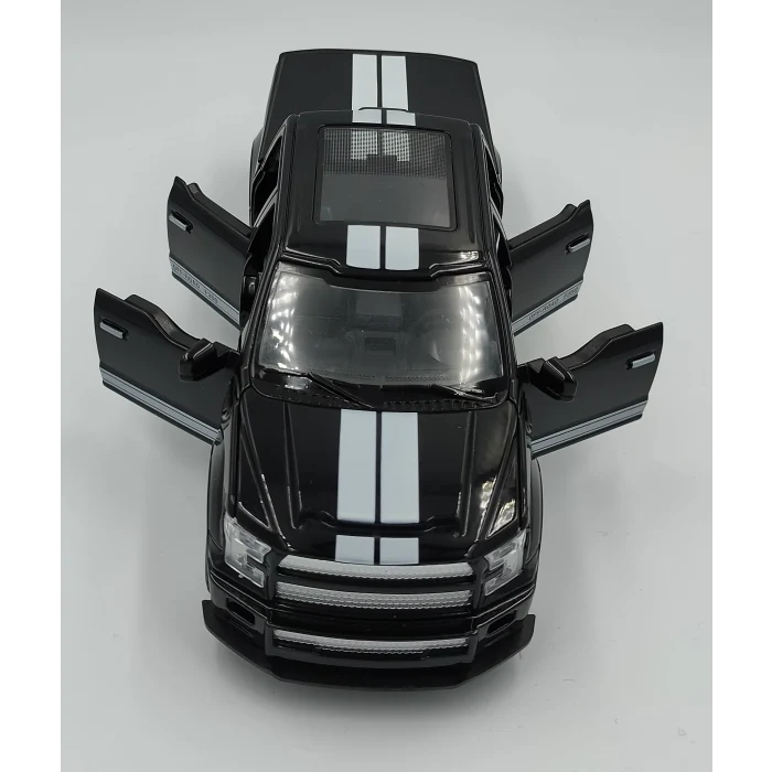 Sesli Ve Işıklı Arazi Metal Pikap Çek Bırak 1:22