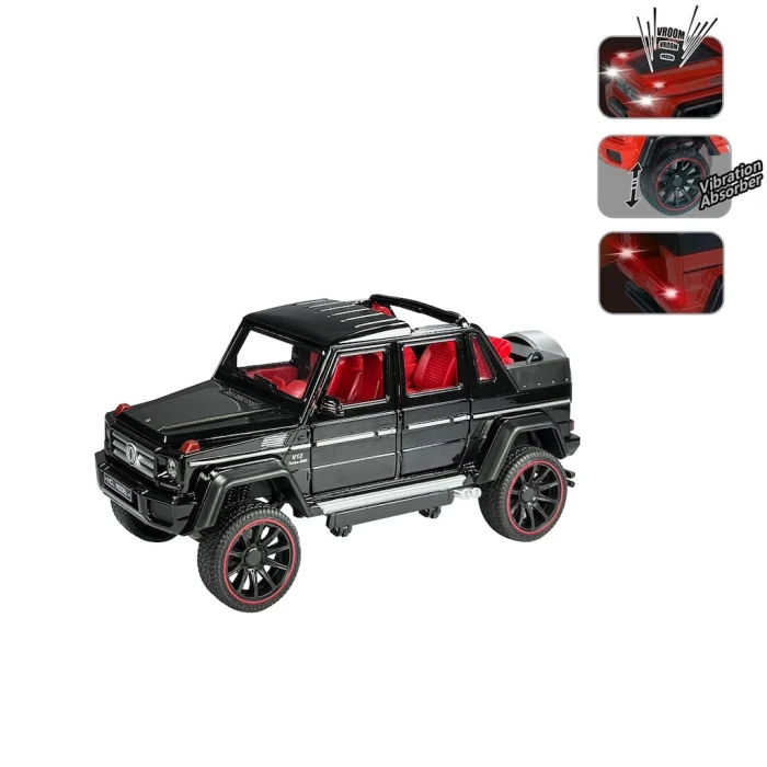 Sesli ve Işıklı Metal Jeep Çek Bırak 1:22