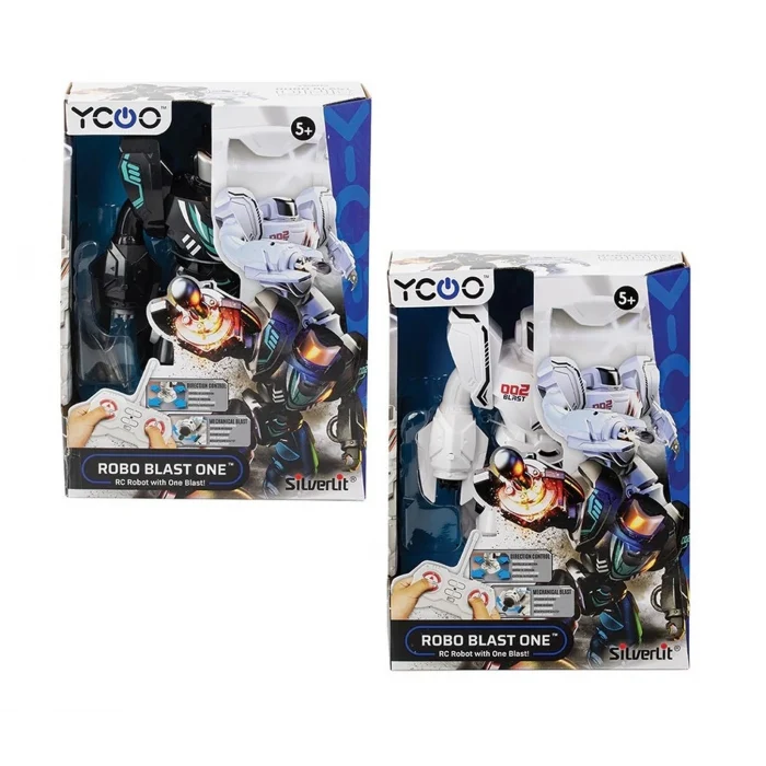 Silverlit Robo Blast One Uzaktan Kumandalı Robot - Beyaz