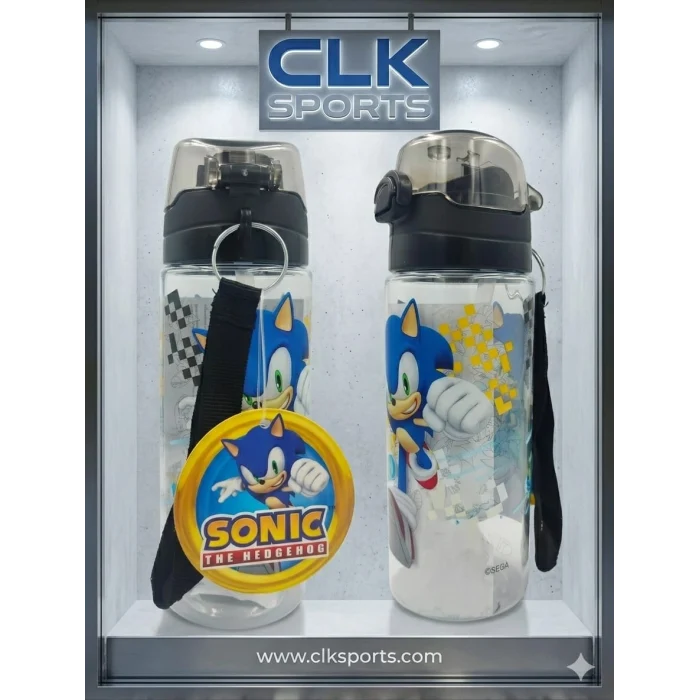 Sonic Okul Çantası , Kalem Kalem Çantası - Anahtarlık ve Matara Hediye