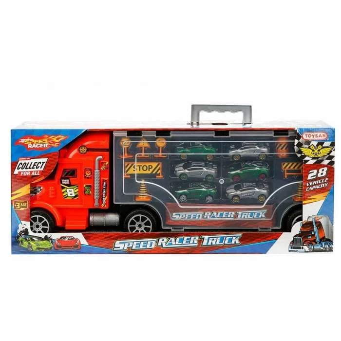 Tır Seti Speed Racer Truck + 6 Araç Toysan