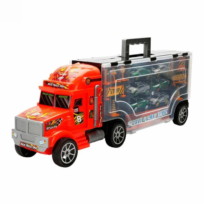 Tır Seti Speed Racer Truck + 6 Araç Toysan