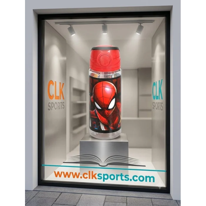 Spiderman Çekçekli Okul Çantası , Muggle Çift Gözlü Kalem Çantası - Suluk & Matara Hediye