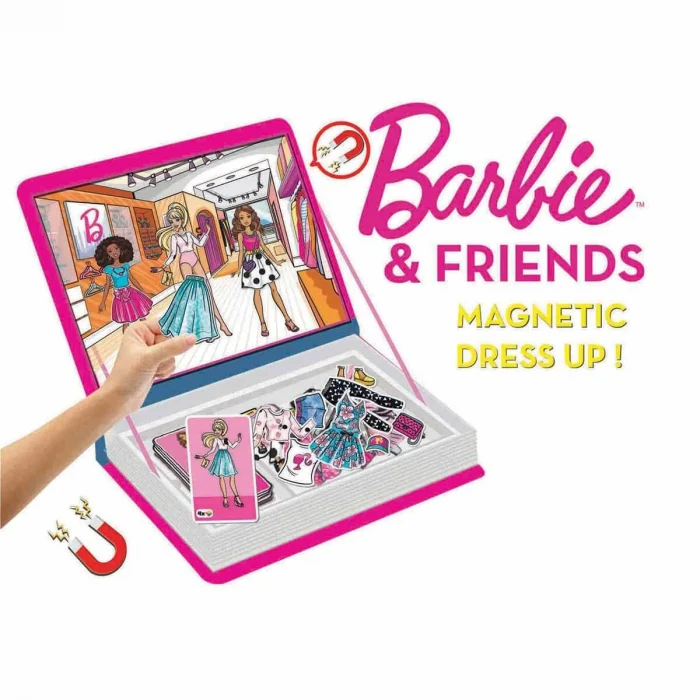 DıyToy Barbie Fashionistas Manyetik Kıyafet Giydirme Oyunu