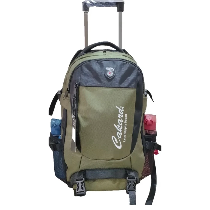 CAKARD ÇANTA Tekerlekli Çekçekli Kabin Boy Seyahat Dağcı Sırt Çantası
