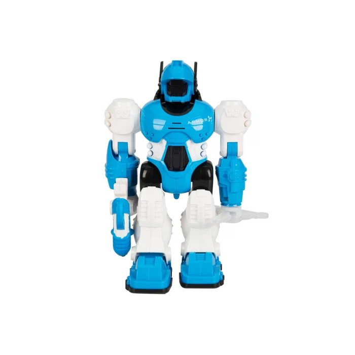 Sunman Sesli ve Işıklı Robot Storm Brave Yürüme Fonksiyonlu 25 cm - Mavi