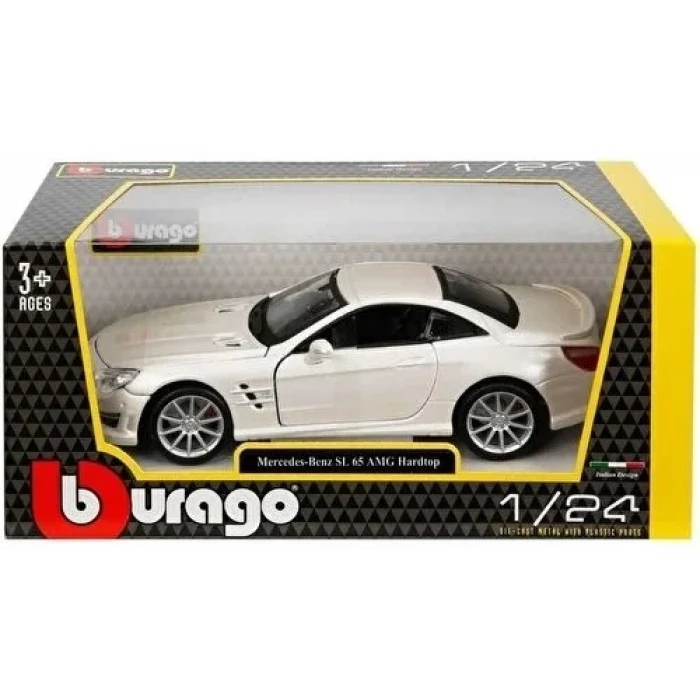 Mercedes Benz Sl 65 Amg Hardtop 1:24 Model Araba