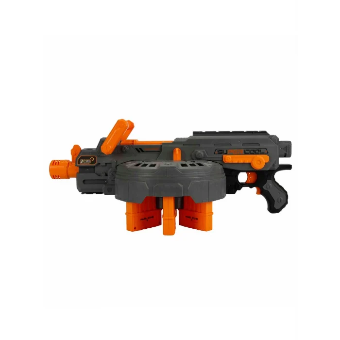 Zapp Toys 60 Mermili Sünger Dart Atan Silah 54 cm Antrasit