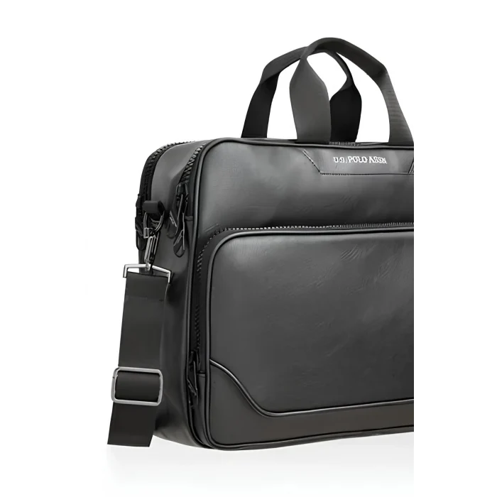 U.S.Polo Assn. Suni Deri Evrak Çantası