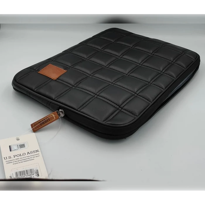 U.S.Polo Assn. Suni Deri Tablet-Laptop Çantası