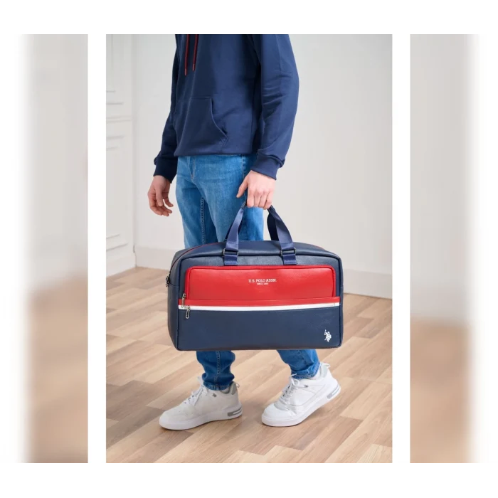 U.S.Polo Assn. Vegan Deri Seyahat Seyahat El Çantası