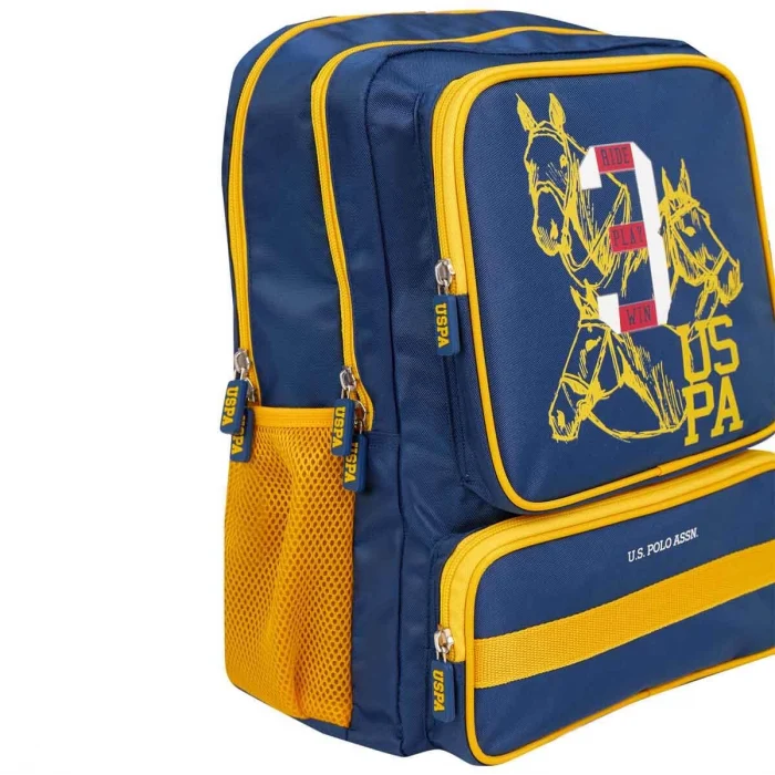 U.s. Polo Okul Sırt Çantası , Kalem Çantası - Lisanslı Suluk Matara Hediye
