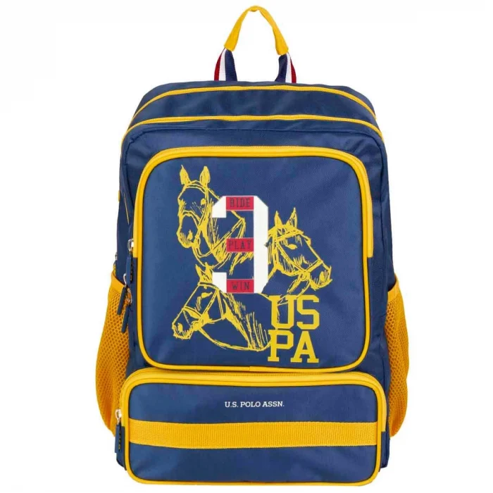 U.s. Polo Okul Sırt Çantası , Kalem Çantası - Lisanslı Suluk Matara Hediye