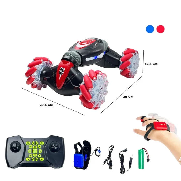 Vardem Bilekten Kontrollü Full Fonksiyon 2.4Ghz Şarjlı Akrobat Araba