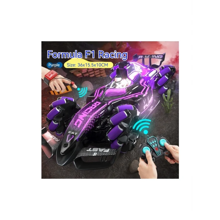 Vardem Buhar Çıkartan Akrobat Yarış Arabası , 1:10 Uzaktan Kumandalı Full Fonksiyon