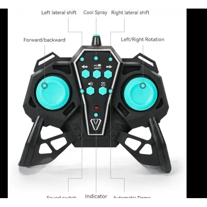 Vardem Buhar Çıkartan Akrobat Yarış Arabası , 1:10 Uzaktan Kumandalı Full Fonksiyon