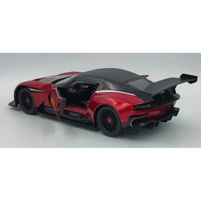 Vardem C-B 1:22 Sesli Ve Işıklı Yarış Arabası - Die Cast. - Kırmızı -  - Hediyelik