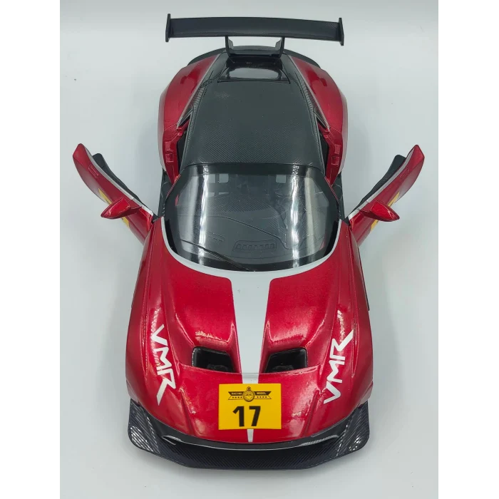 Vardem C-B 1:22 Sesli Ve Işıklı Yarış Arabası - Die Cast. - Kırmızı -  - Hediyelik