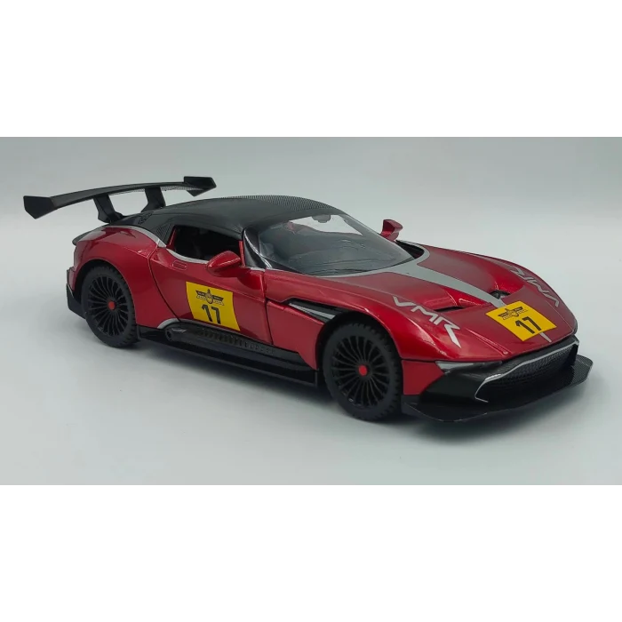 Vardem C-B 1:22 Sesli Ve Işıklı Yarış Arabası - Die Cast. - Kırmızı -  - Hediyelik