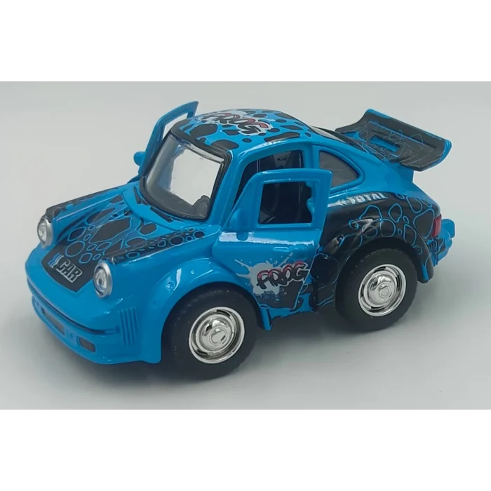 Çek Bırak Metal Desenli Spor Araba 1:38