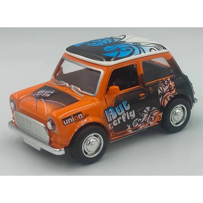 Çek Bırak Metal Desenli Spor Araba 1:38