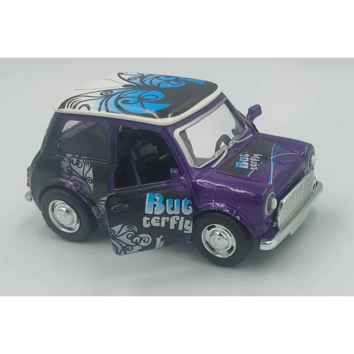 Çek Bırak Metal Desenli Spor Araba 1:38