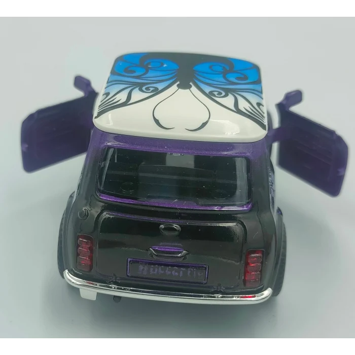 Çek Bırak Metal Desenli Spor Araba 1:38