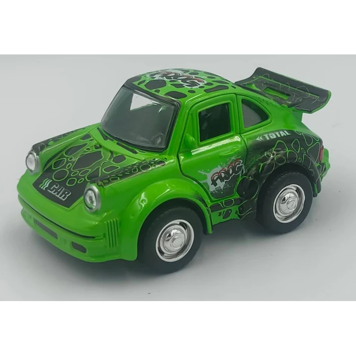 Çek Bırak Metal Desenli Spor Araba 1:38