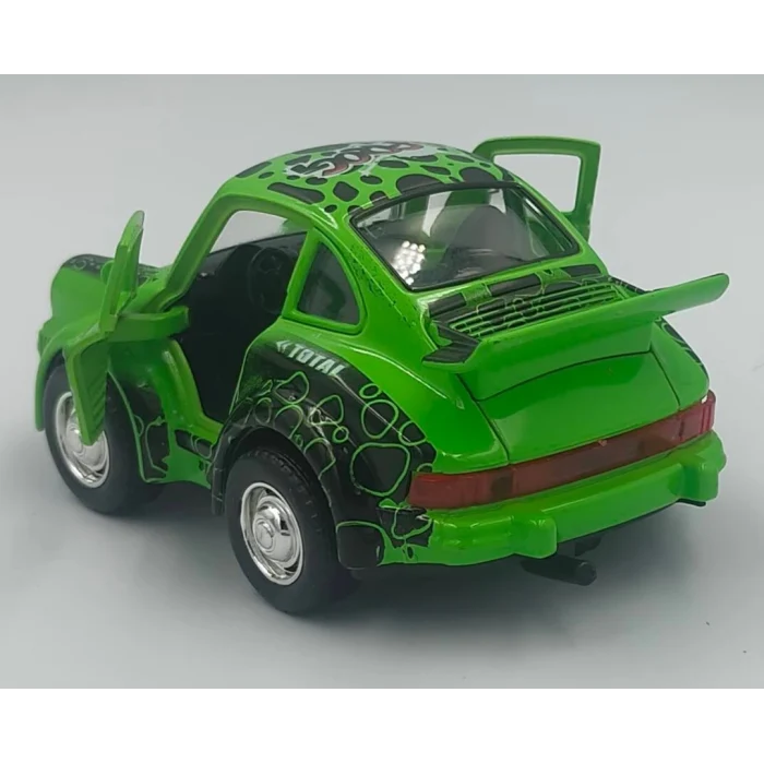 Çek Bırak Metal Desenli Spor Araba 1:38