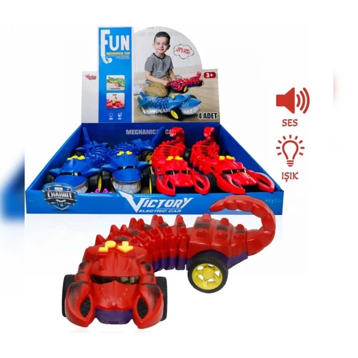 Işıklı-Sesli Hareketli Timsah-Balık-Yengeç