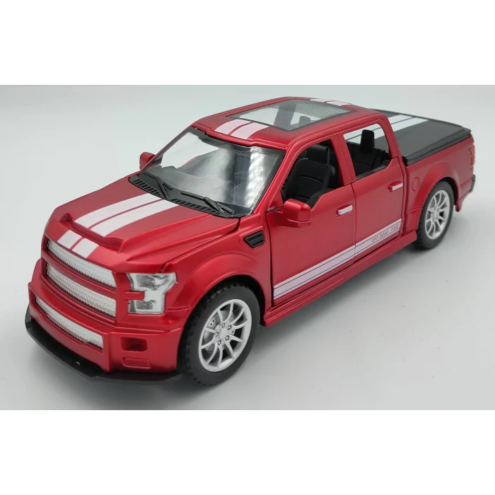 Sesli Ve Işıklı Arazi Metal Pikap Çek Bırak 1:22