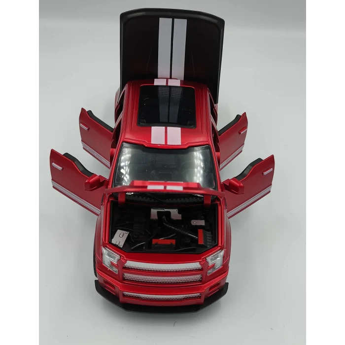 Sesli Ve Işıklı Arazi Metal Pikap Çek Bırak 1:22