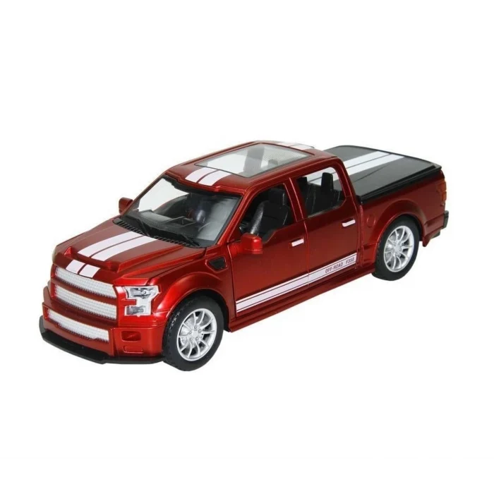 Sesli Ve Işıklı Arazi Metal Pikap Çek Bırak 1:22