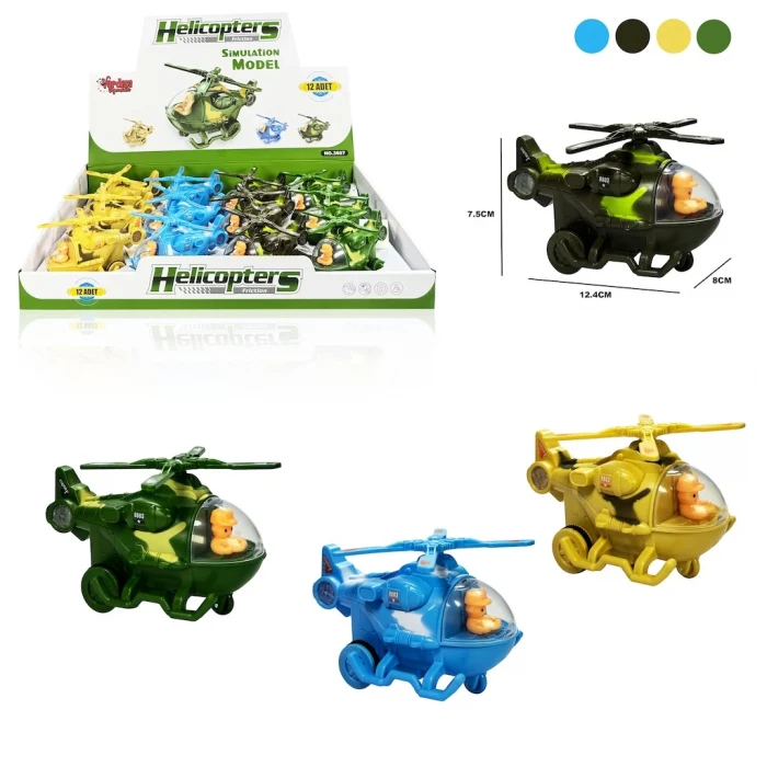 Sürtmeli Kamuflajlı Helikopter